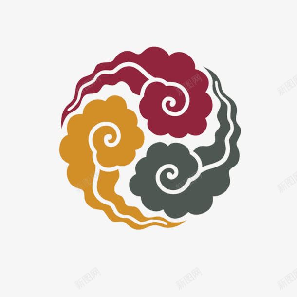祥云图标png_新图网 https://ixintu.com 吉祥 图标 好运 安康 祥云