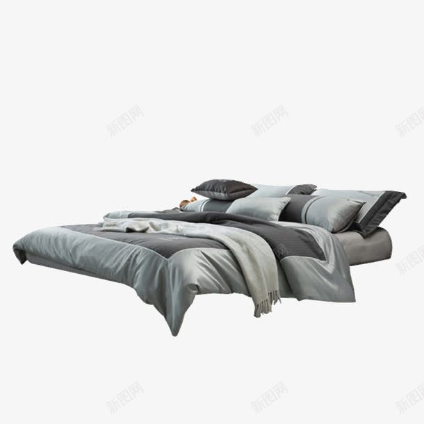 床上用品素色纯色60支四件套png免抠素材_新图网 https://ixintu.com 欧式四件套 现代四件套 简约四件套 贡缎提花刺绣花四件套