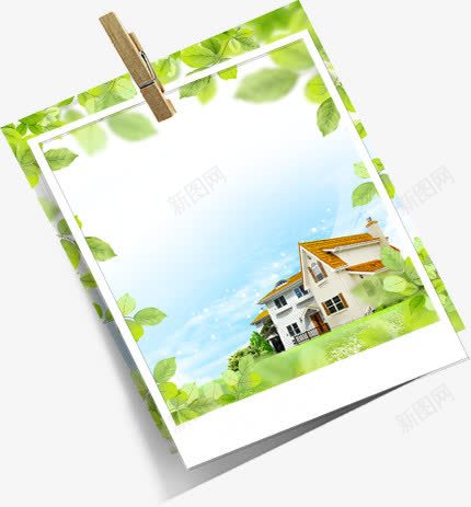春季清新建筑画册png免抠素材_新图网 https://ixintu.com 建筑 春季 清新 画册