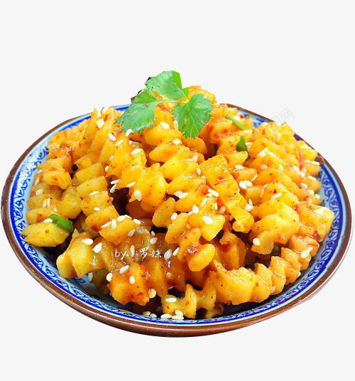 麻辣土豆psd免抠素材_新图网 https://ixintu.com 土豆 特色美味 特色菜 美食 菜肴 餐饮 麻辣 麻辣土豆