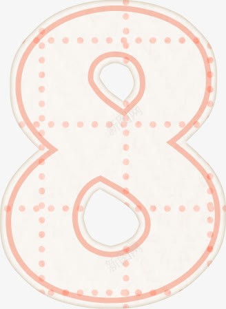 卡通数字8png免抠素材_新图网 https://ixintu.com 8 动漫 描写