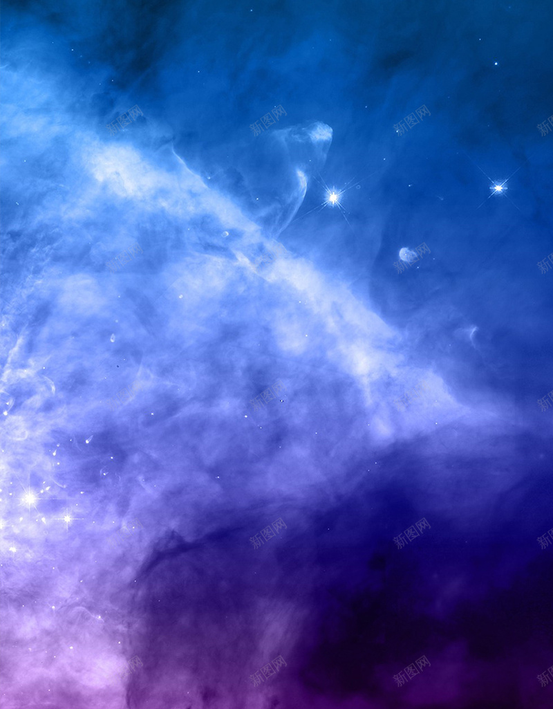 星空彩色的云商务H5背景jpg设计背景_新图网 https://ixintu.com H5 H5背景素材 云 商务树下 彩色的云 星空 科技感 紫色星空 蓝色背景 闪烁星空
