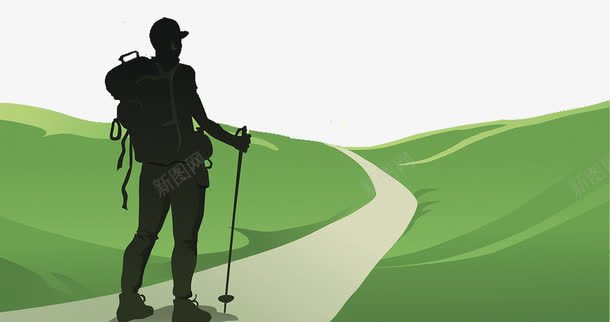 背包客徒步剪影png免抠素材_新图网 https://ixintu.com 剪影 山水剪影 徒步剪影 旅行 旅行者 背包 背包客 背包客剪影 运动 黑白剪影