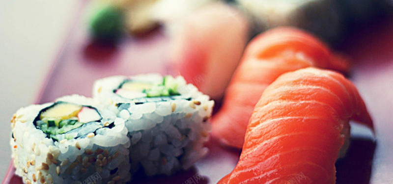 日系寿司饮食美味背景jpg_新图网 https://ixintu.com 寿司 摄影 日式 日本 日系 海报banner 美味 美食 肉 背景 风景 饭团 饮食