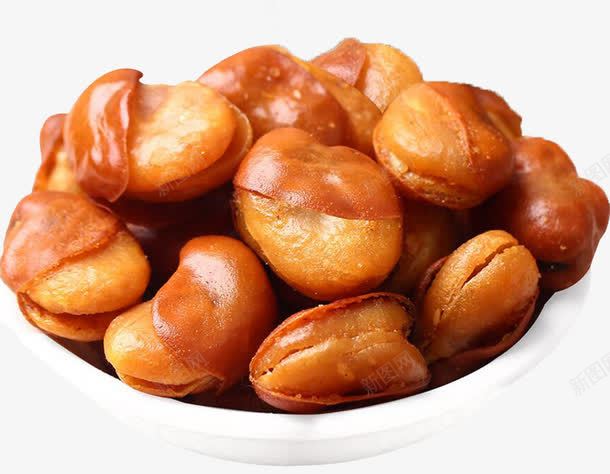 油炸蚕豆食物png免抠素材_新图网 https://ixintu.com 小吃食物 食材美食 餐饮文化 餐饮美食