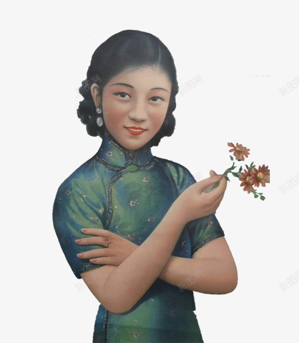 民国女人png免抠素材_新图网 https://ixintu.com 女性 文化 民国 民国人物 经典