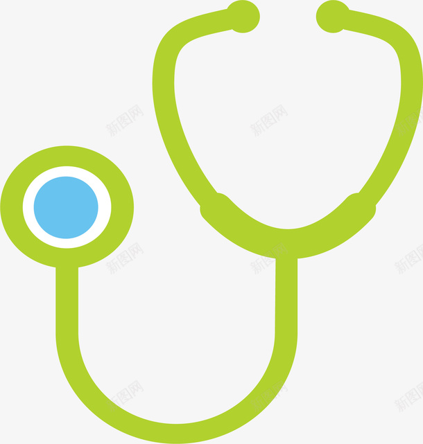 医生用的卡通听诊器矢量图ai免抠素材_新图网 https://ixintu.com 医药 听诊器 生物医药 生物医药产业 生物医药展板 生物医药广告 生物医药整容 矢量图