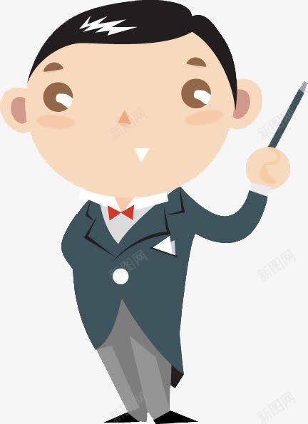 卡通人物png免抠素材_新图网 https://ixintu.com 卡通人物 手拿笔 讲师