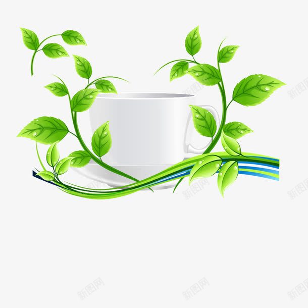 绿茶png免抠素材_新图网 https://ixintu.com 叶子 树叶 绿茶 茶 茶叶 茶文化