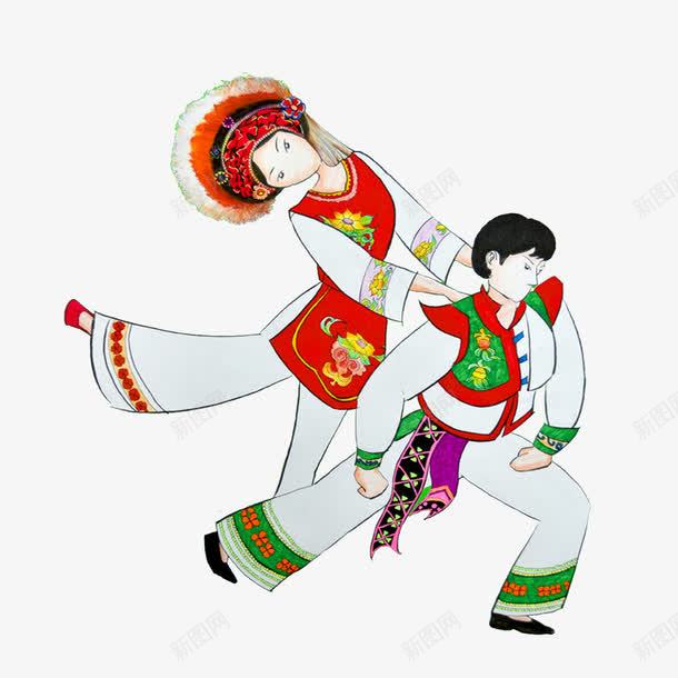白族服饰png免抠素材_新图网 https://ixintu.com 招贴 文化 服饰 民族 白族