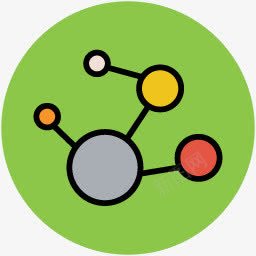 学生学习图案分子链图标png_新图网 https://ixintu.com 分子链 化学 卡通教育素材 图标矢量图 学校 学校图案 教育图标 教育图片素材
