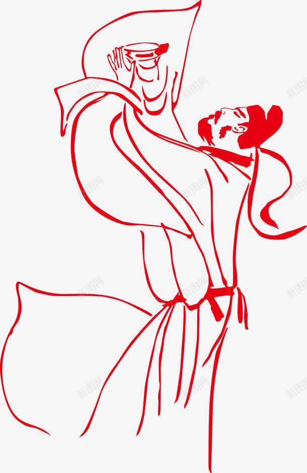 李白酒仙矢量图ai免抠素材_新图网 https://ixintu.com 李白 矢量图 诗仙 诗仙李白 酒仙 饮酒作诗