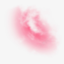 烟雾萦绕红色云烟素材