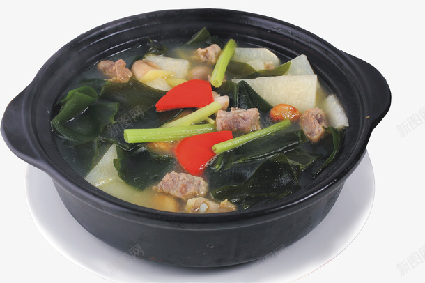 海带排骨汤美食餐饮行业png免抠素材_新图网 https://ixintu.com 免抠图 免费下载 排骨 海带 海带排骨汤 海带结 美食 美食下载 餐饮行业