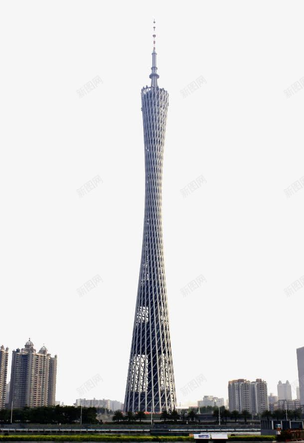 广州塔建筑png免抠素材_新图网 https://ixintu.com 天空摄影专题 广州塔 广州塔花城 建筑园林 建筑摄影 珠江新城 高楼建筑