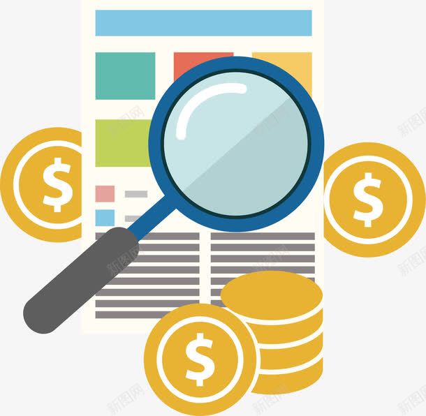 前期市场调查png免抠素材_新图网 https://ixintu.com 市场调查 理财 矢量素材 金融市场 需求调研