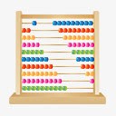 算盘png免抠素材_新图网 https://ixintu.com 学习用品 学生用品 小学 算术 算盘