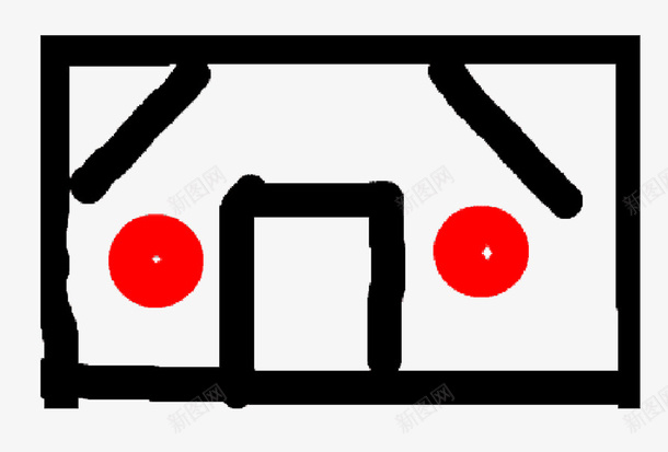 可爱囧字表情图案png免抠素材_新图网 https://ixintu.com qq 囧字 囧表情 模拟人脸造型 线条囧 表情包