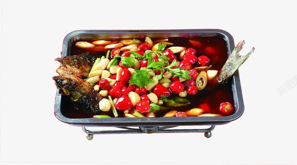 香辣烤鱼png免抠素材_新图网 https://ixintu.com 烤鱼香辣烤鱼美食健康食品