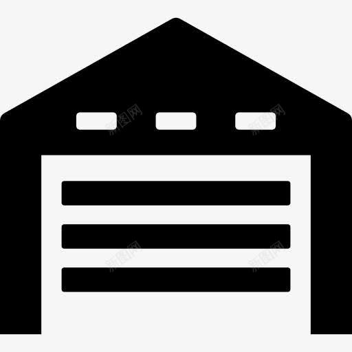 仓库收图标png_新图网 https://ixintu.com 仓储 仓库 仓库logo 供应 楼 维修 车库 配送