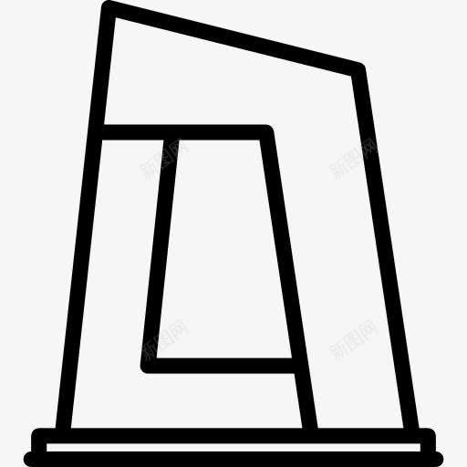 CCTV总部图标png_新图网 https://ixintu.com 中国 亚洲 北京 地标建筑 央视大楼 建筑 纪念碑