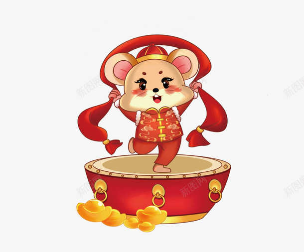 小老鼠吉祥物图案png免抠素材_新图网 https://ixintu.com 卡通 吉祥物 图案 小老鼠 老鼠生日