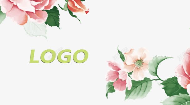 花名片psd免抠素材_新图网 https://ixintu.com 商务名片 简洁名片 花名片