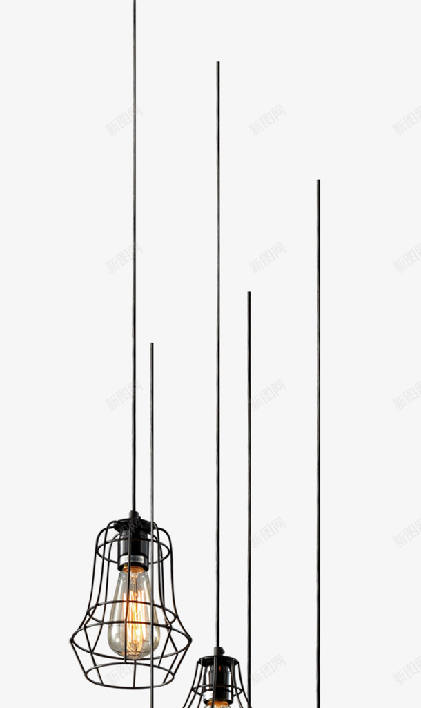 复古工业风装饰吊灯png免抠素材_新图网 https://ixintu.com 吊灯 复古 工业风 灯具 灯饰 照明 装饰 餐厅