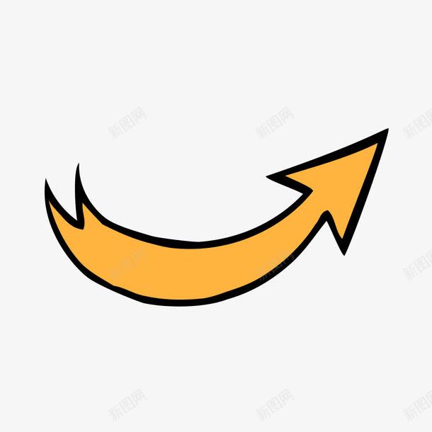 可爱箭头图标png_新图网 https://ixintu.com 可爱箭头 矢量可爱箭头 线稿可爱箭头