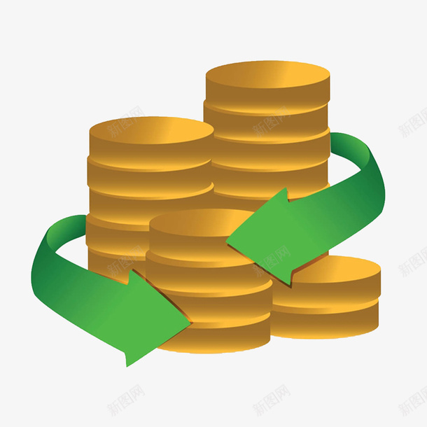 黄金比例png免抠素材_新图网 https://ixintu.com 上涨 价格上涨 涨价 箭头 金钱 金钱比例 钞票 黄金