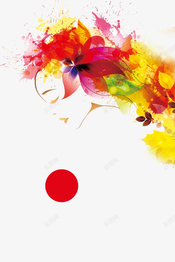 多彩水墨效果背景png免抠素材_新图网 https://ixintu.com 喷绘 墙体喷绘 多彩 效果元素 水墨