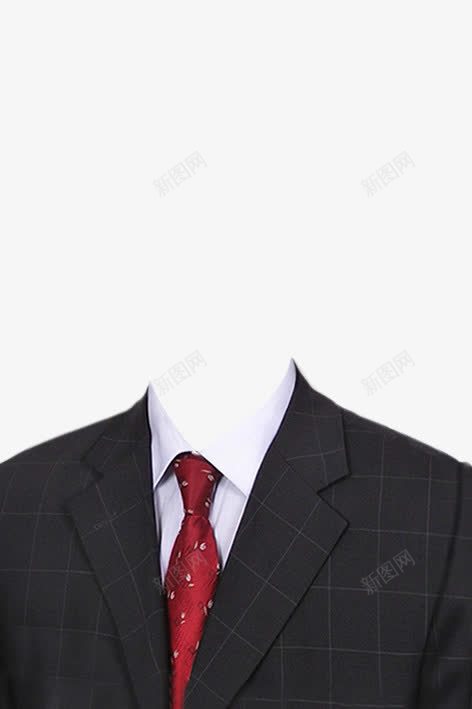 黑色格子西装png免抠素材_新图网 https://ixintu.com 一寸照片 两寸照片 男士证件照 男装 衣服 西装 证件照服装 证件照服装、职业装、工作照片 证件照模板 证件照衣服模板 黑色格子