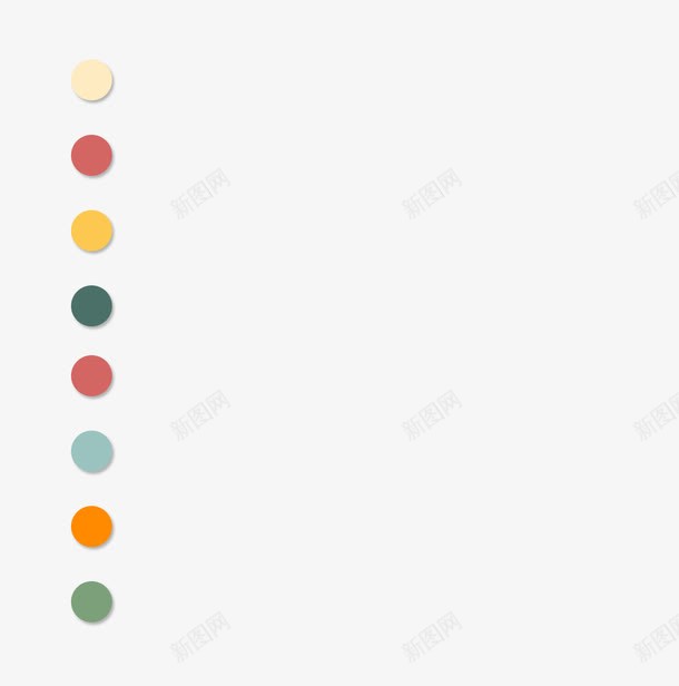 边框png免抠素材_新图网 https://ixintu.com 分割线 卡通 可爱 圆点 彩色 边框