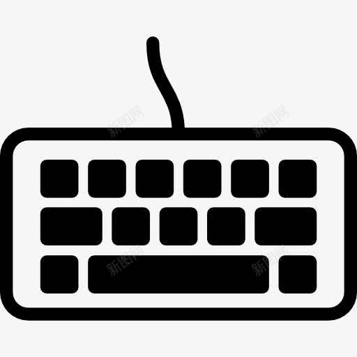 键盘图标png_新图网 https://ixintu.com 基本图标 工具 工具和器具 按钮 数字 计算机 键盘 键盘图案
