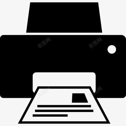 工作室的印刷机图标png_新图网 https://ixintu.com 印刷 家居用品 工作室 工具 工具和用具 打印机 热敏打印机 电