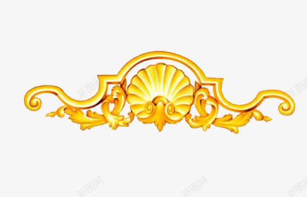 欧式边框png免抠素材_新图网 https://ixintu.com 欧式花纹 花边 边框 边框像框 边框素材 边框背景 黄金 黄金图片