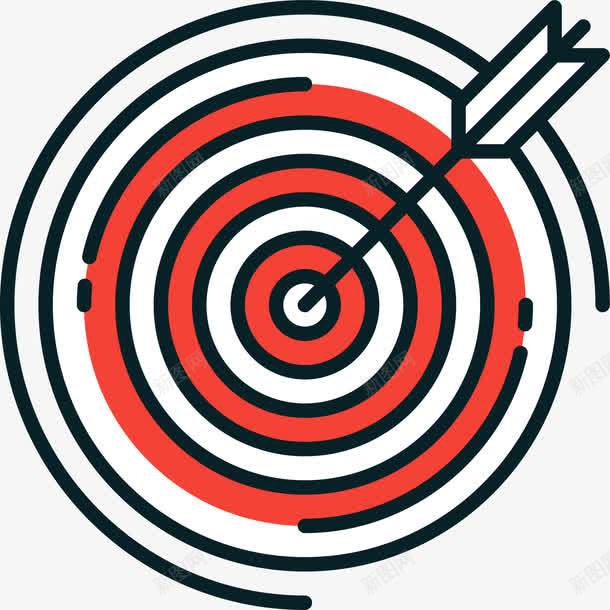 红色射箭靶子png免抠素材_新图网 https://ixintu.com 准心 圆形标靶 射击 射箭 标靶 狙击准心 玩具箭靶 瞄准 瞄准准心 红色靶子 装饰图案 靶心