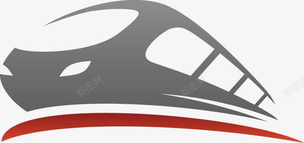 火车剪影矢量图ai免抠素材_新图网 https://ixintu.com 和谐号 火车 火车剪影 火车标志剪影 矢量图 高铁剪影