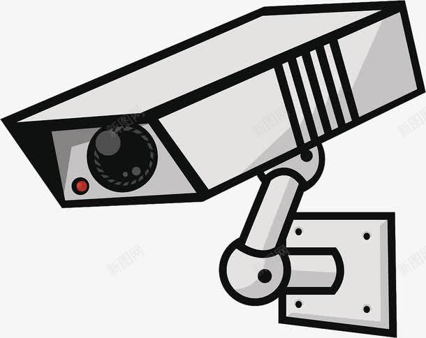 手绘插图电子监控摄像头使用中png免抠素材_新图网 https://ixintu.com 使用中 手绘插图 摄像头 电子监控 监视器 监视器手绘 监视电子设备