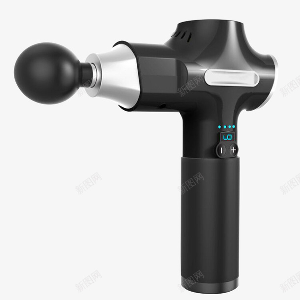 按摩枪按摩器筋膜枪png免抠素材_新图网 https://ixintu.com 按摩器 按摩枪 筋膜枪 肌肉按摩