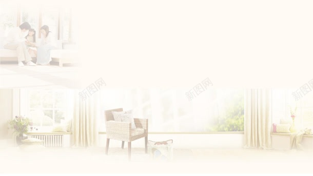 白色风格唯美家居jpg设计背景_新图网 https://ixintu.com 家居 白色 风格