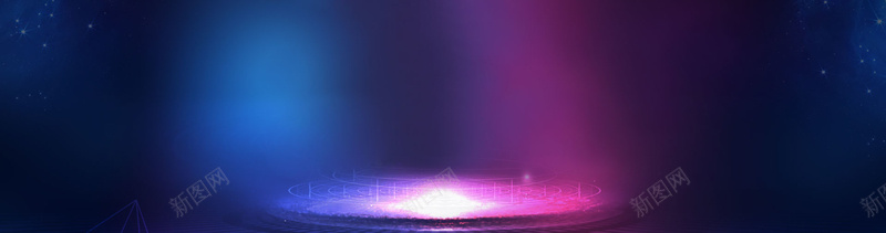 彩色梦幻星空bannerjpg设计背景_新图网 https://ixintu.com banner 光芒 全屏海报 彩色渐变 星光 深蓝色背景 科技 背景素材