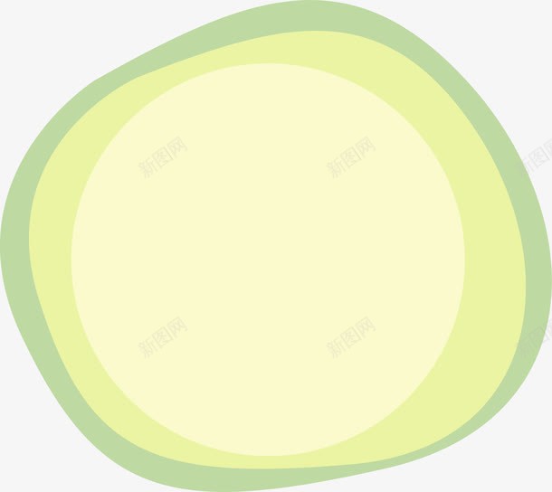 绿色不规则背景png免抠素材_新图网 https://ixintu.com 不规则图形 卡通背景 清新框架 简约框架 绿色背景 边框纹理