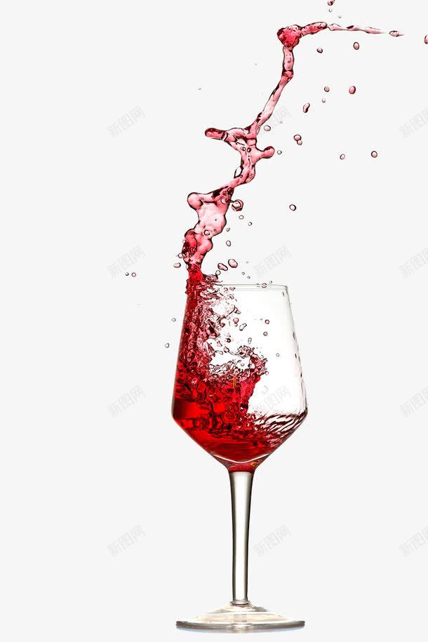 红酒撒酒的酒杯png免抠素材_新图网 https://ixintu.com 倒红酒 红酒撒酒的酒杯红酒杯飞溅的红酒 红酒标题