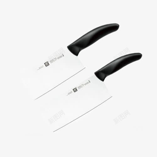 德国双立人厨房菜刀png免抠素材_新图网 https://ixintu.com 2件刀 产品实物 具套装 流线手柄 砍骨刀 菜刀套装