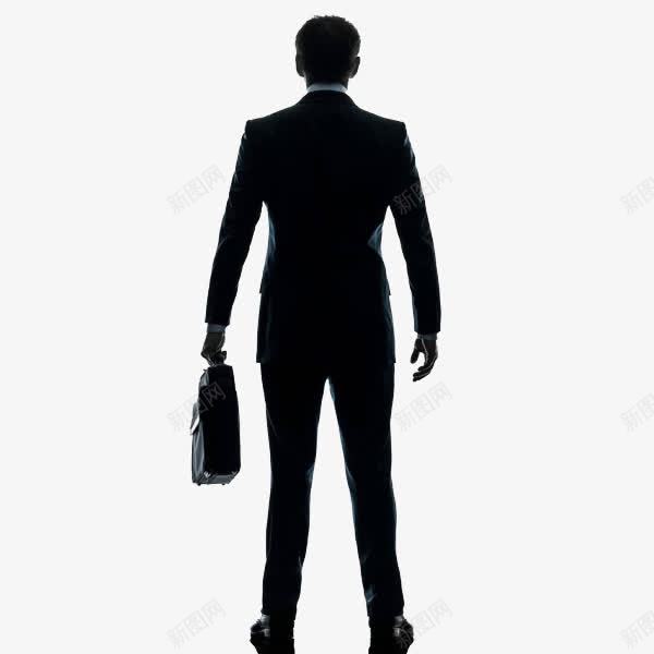 提包的男人png免抠素材_新图网 https://ixintu.com 卡通 帅气的 手绘 提包 男人 男生背影 简笔 背影 走路背影 霸气