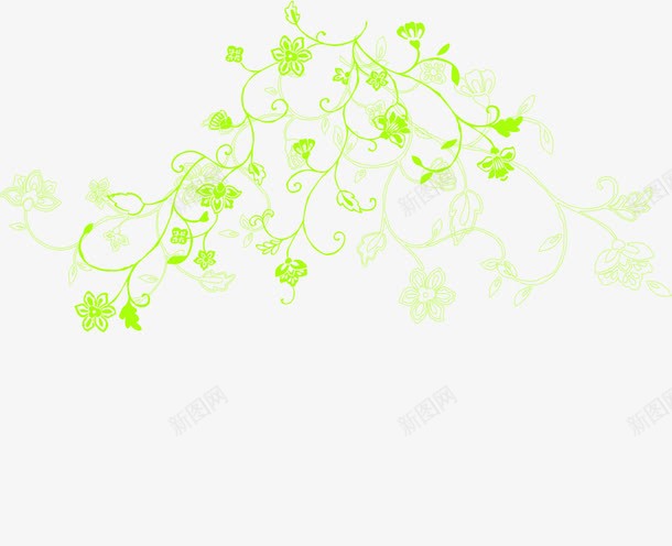 春天手绘植物绿叶藤蔓png免抠素材_新图网 https://ixintu.com 春天 植物 绿叶 藤蔓