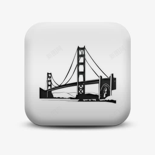 磨砂白广场图标文化金门桥SC文png_新图网 https://ixintu.com SC bridge culture gate golden icon matte sc square white 图标 广场 文化 桥 白 磨砂 金 门