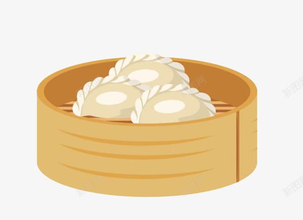 卡通饺子食物png免抠素材_新图网 https://ixintu.com 中式早点 中式餐点 早点 早餐 早餐图 早餐图案 美食 食物 食物图 食物摄影 饺子