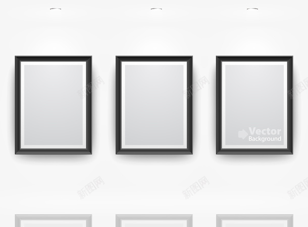 画廊模板png免抠素材_新图网 https://ixintu.com 画展 画廊 矢量画展 矢量艺术 艺术展